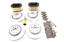 Load image into Gallery viewer, Maserati Ghibli Base brake pads rotors filters service kit #798