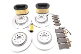 Maserati Ghibli Base brake pads rotors filters service kit #798