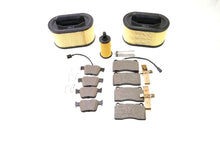 Load image into Gallery viewer, Maserati Ghibli Base brake pads rotors filters service kit #798