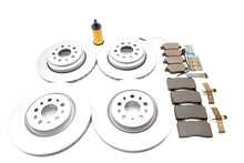Load image into Gallery viewer, Maserati Ghibli Base brake pads rotors service kit FREE FILTER #792