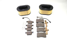 Load image into Gallery viewer, Maserati Ghibli Base brake pads rotors filters service kit #799