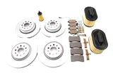 Maserati Ghibli Base brake pads rotors filter service kit #790