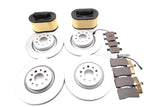 Maserati Ghibli Base brake pads rotors filters service kit #799