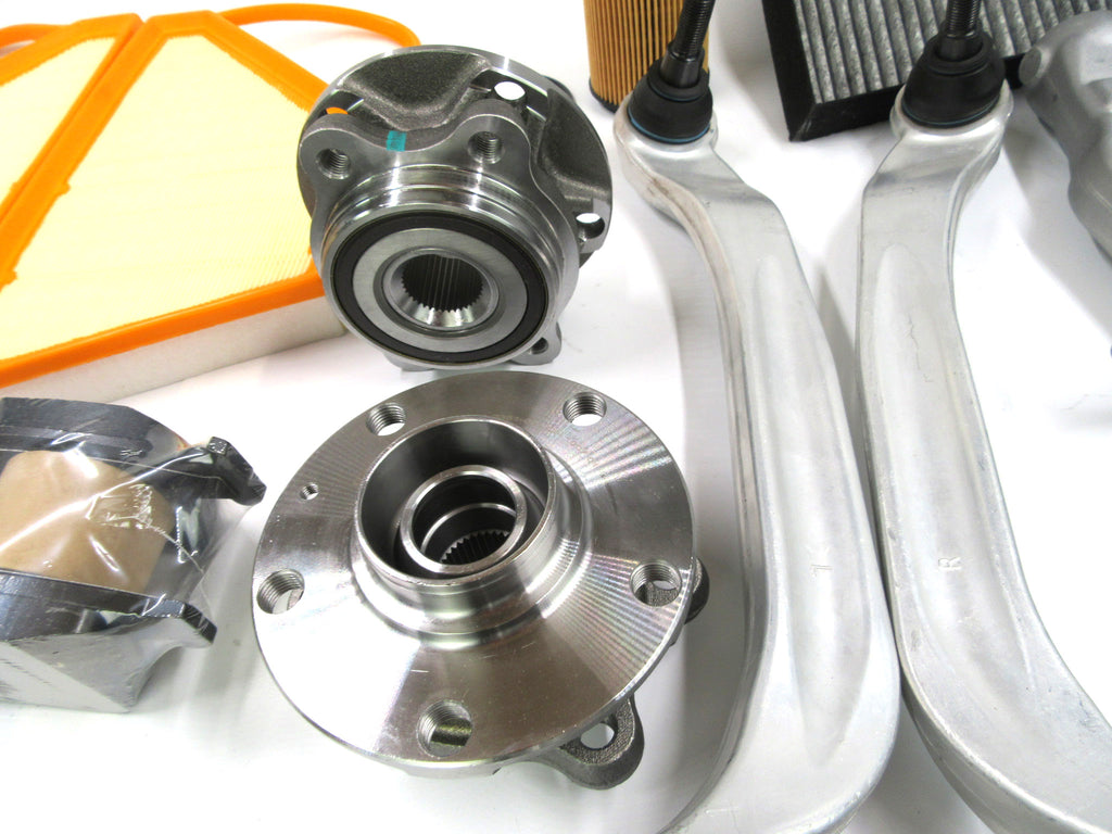 Bentley Flying Spur Gt Gtc suspension control arms hub bearings brake pads filters #611