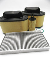 Load image into Gallery viewer, Maserati Ghibli Quattroporte Levante engine oil air &amp; cabin filters #182