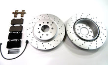 Load image into Gallery viewer, Maserati GranTurismo Gt rear brake pads rotors PREMIUM TopEuro #202