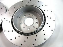 Load image into Gallery viewer, Maserati GranTurismo Gt rear brake pads rotors PREMIUM TopEuro #202