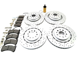Maserati Ghibli Quattroporte brake pads rotors service kit #862 14-16