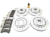 Maserati Ghibli Quattroporte brake pads rotors service kit #862 14-16