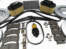 Load image into Gallery viewer, Maserati Ghibli Quattroporte brake pads rotors filters belts service kit #334