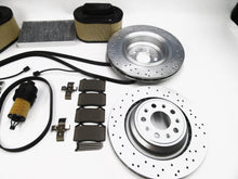 Load image into Gallery viewer, Maserati Ghibli Quattroporte brake pads rotors filters belts service kit #337