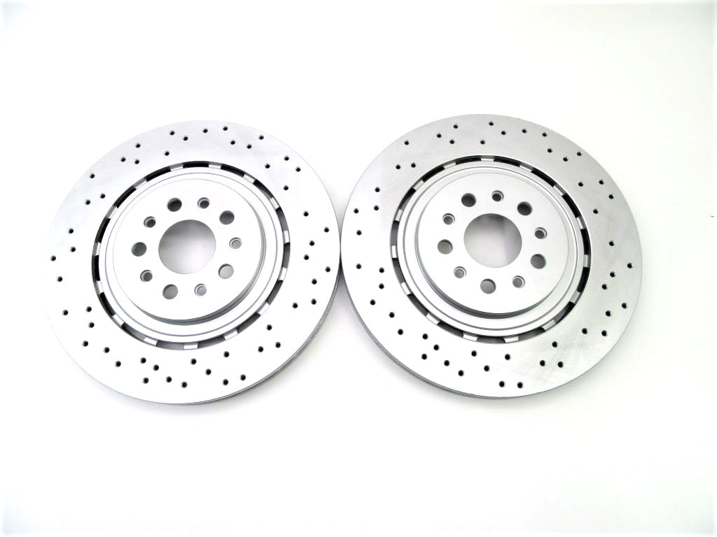 Maserati Ghibli Quattroporte brake pads rotors filters belt service kit #857 14-16
