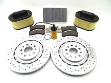 Load image into Gallery viewer, Maserati Ghibli Quattroporte front brake pads rotors filters service kit #870