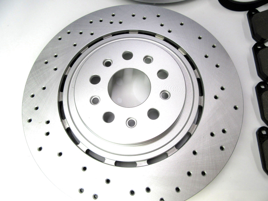 Maserati Ghibli Quattroporte brake pads rotors filters coils belt service kit #331