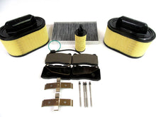 Load image into Gallery viewer, Maserati Ghibli Quattroporte 2014-24 front brake pads air cabin oil filter #511