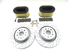 Load image into Gallery viewer, Maserati Ghibli Quattroporte rear brake pads rotors filters #878 14-16