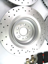Load image into Gallery viewer, Maserati Ghibli Quattroporte  front rear brake pads rotors TopEuro FREE FILTER #520