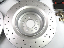 Load image into Gallery viewer, Maserati Ghibli Quattroporte 14-16 front rear brake pads rotors + 4 FILTERS #521