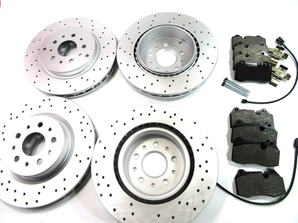 Maserati Quattroporte Gran Turismo GT front rear brake pads rotors TopEuro #239