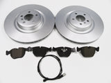 Rolls Royce Ghost 2010 2019 rear brake pads and rotors TopEuro #631