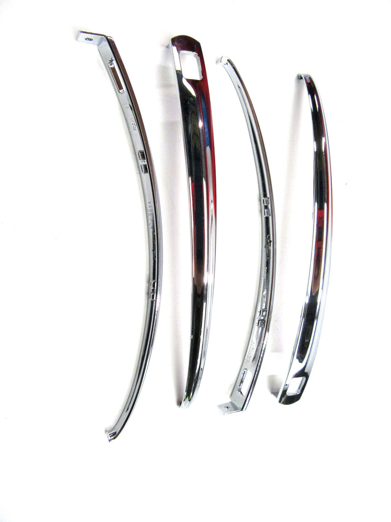 Bentley Continental Gt Gtc Flying Spur door handle chrome trim 4pcs #573