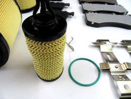 Maserati Levante S front and rear brake pads Oil Air Cabin filter TopEuro #534