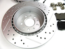 Load image into Gallery viewer, Maserati Gran Turismo Gt rear brake pads rotors low dust TopEuro #326