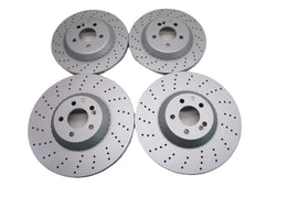 Mercedes S Class S550 S560 S450 front & rear brake rotors TopEuro #2714
