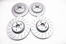 Load image into Gallery viewer, Mercedes S Class S550 S560 S450 front &amp; rear brake rotors TopEuro #2204