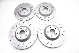 Mercedes S Class S550 S560 S450 front & rear brake rotors TopEuro #2204