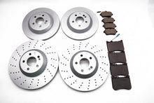 Load image into Gallery viewer, Mercedes S class S550 S560 S450 front and rear brake pads &amp; rotors TopEuro #2207