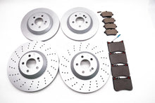 Load image into Gallery viewer, Mercedes S class S550 S560 S450 front and rear brake pads &amp; rotors TopEuro #2207