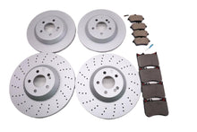 Load image into Gallery viewer, Mercedes S class S550 S560 S450 front and rear brake pads &amp; rotors TopEuro #2717