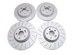 Mercedes S Class S550 S560 S450 front and rear brake rotors TopEuro #2718