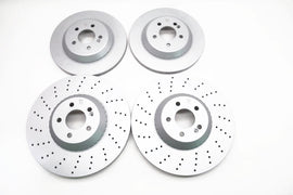Mercedes S Class S550 S560 S450 front and rear brake rotors TopEuro #2208