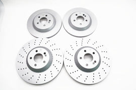 Mercedes S Class S550 S560 S450 front and rear brake rotors TopEuro #2208