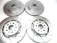 Load image into Gallery viewer, Maserati Gran Turismo Gt front rear brake rotors set 4pcs TopEuro #323