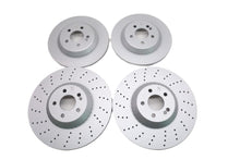 Load image into Gallery viewer, Mercedes S Class S550 S560 S450 front and rear brake rotors TopEuro #2718