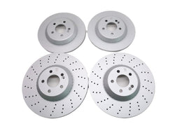 Mercedes S Class S550 S560 S450 front and rear brake rotors TopEuro #2718