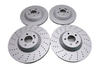 Load image into Gallery viewer, Mercedes S Class S550 S560 S450 front and rear brake rotors TopEuro #2718