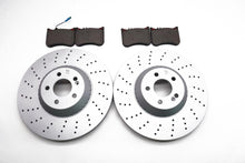 Load image into Gallery viewer, Mercedes S class S550 front brake pads &amp; rotors TopEuro #2209