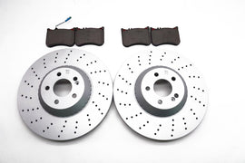 Mercedes S class S550 front brake pads & rotors TopEuro #2209