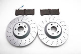 Mercedes S class S550 front brake pads & rotors TopEuro #2209