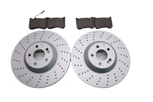Load image into Gallery viewer, Mercedes S class S550 front brake pads &amp; rotors TopEuro #2722