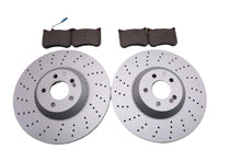 Load image into Gallery viewer, Mercedes S class S550 front brake pads &amp; rotors TopEuro #2209