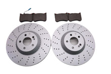 Load image into Gallery viewer, Mercedes S class S550 front brake pads &amp; rotors TopEuro #2722