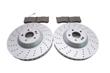 Load image into Gallery viewer, Mercedes S class S550 front brake pads &amp; rotors TopEuro #2722