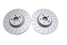 Load image into Gallery viewer, Mercedes S class S550 S560 S450 front brake rotors TopEuro #2723