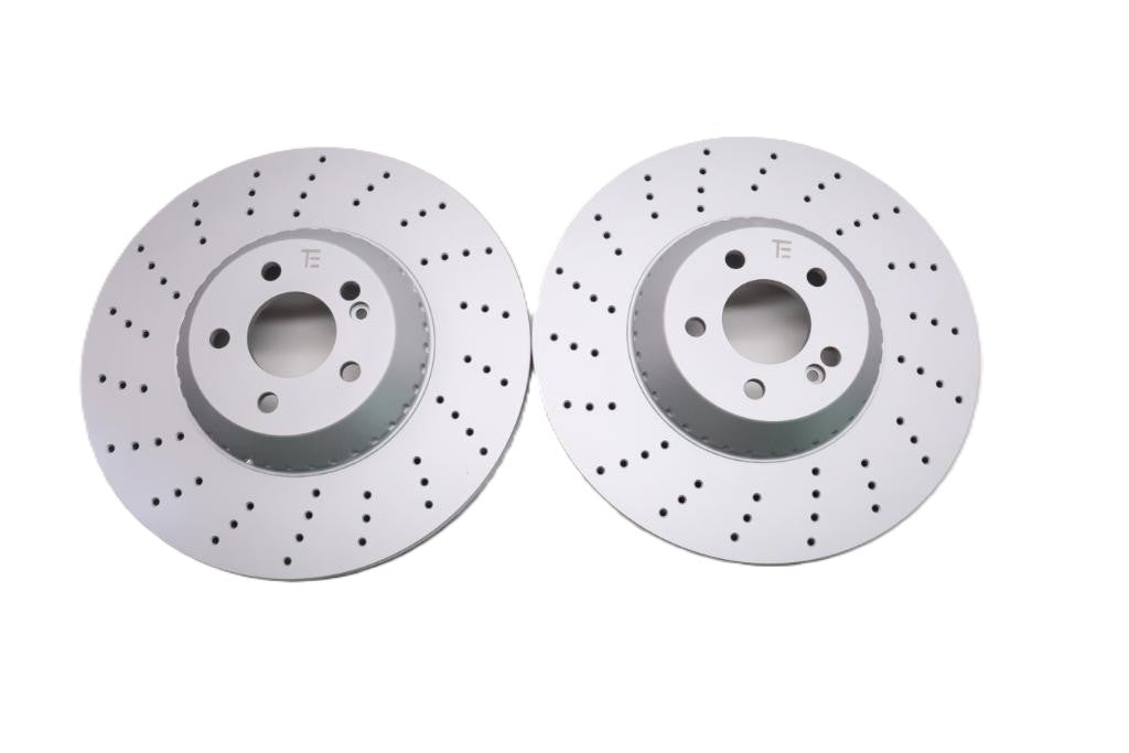 Mercedes S class S550 S560 S450 front brake rotors TopEuro #2723