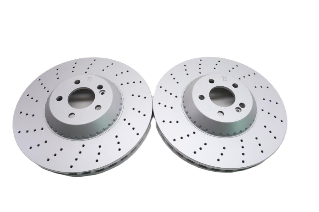 Mercedes S class S550 S560 S450 front brake rotors TopEuro #2723